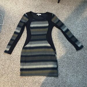 Ya Los Angeles Long Sleeve Sweater Dress